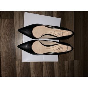 Black low heel